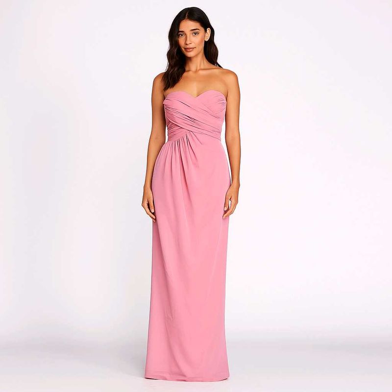 🩷Elegant Pink Maxi Dress
