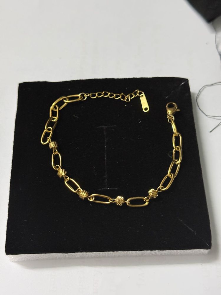 18k Gold Plated Chain Bracelet