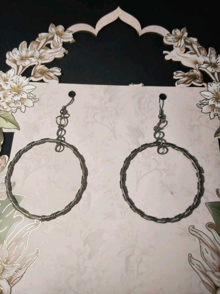 Hoop Drop Earrings