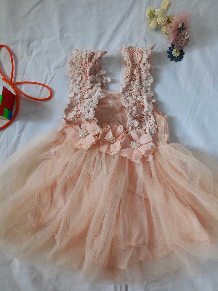 Tulle Frock For Baby Girls
