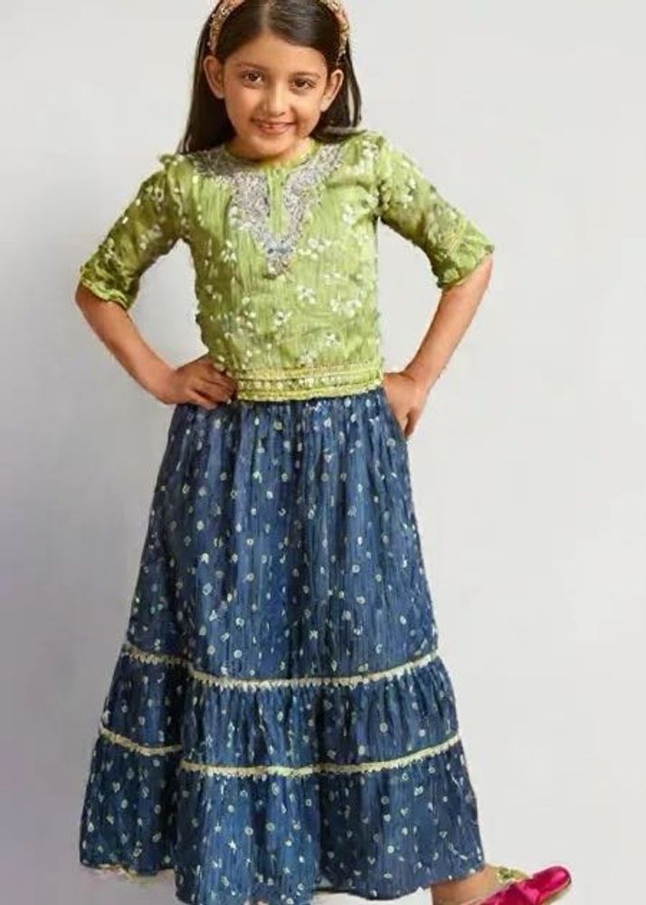 Girls&#39; Sharrara Set