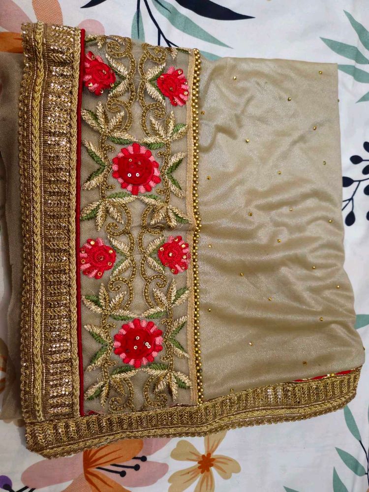 Elegant Heavy Border Saree 🔥✨️