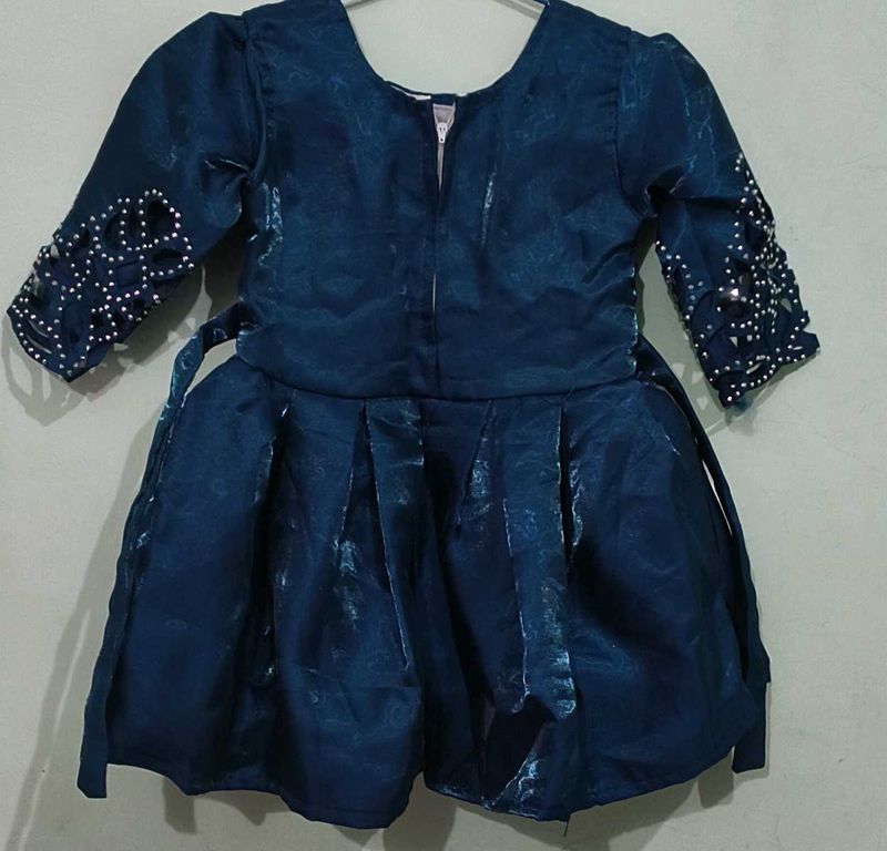 Cute Blue Party Dress
