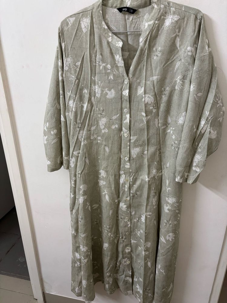 Floral Print Midi Dress