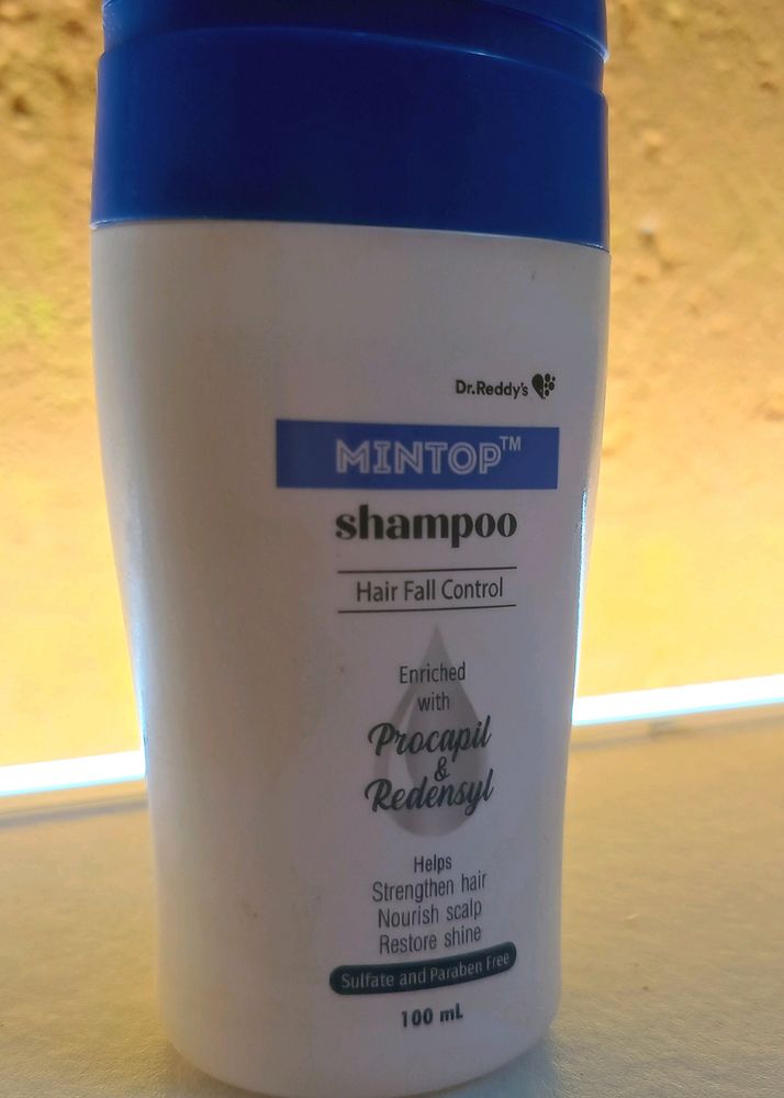 Dr Reddy : Mintop Shampoo  &#34; Hair Fall 🍂 Control &#34;...