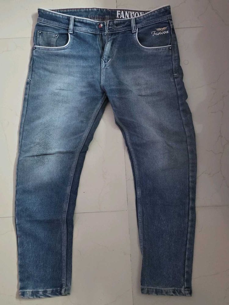 Stylish Blue Denim Jeans