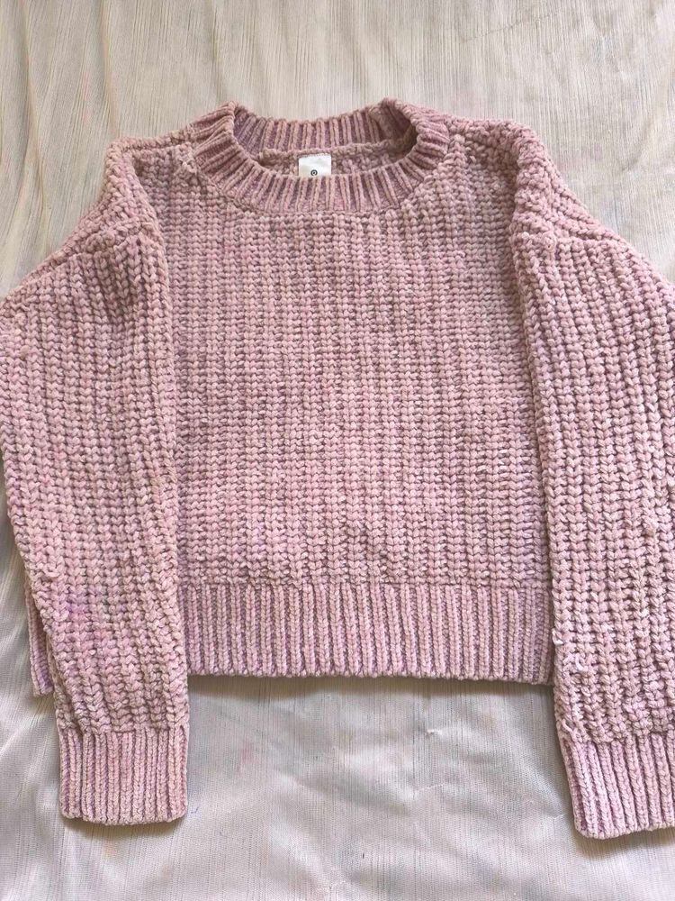Pink Knit Sweater