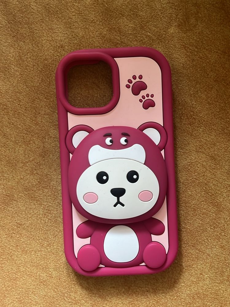 Unused Cute Pink Iphone 13/14 Phone Case