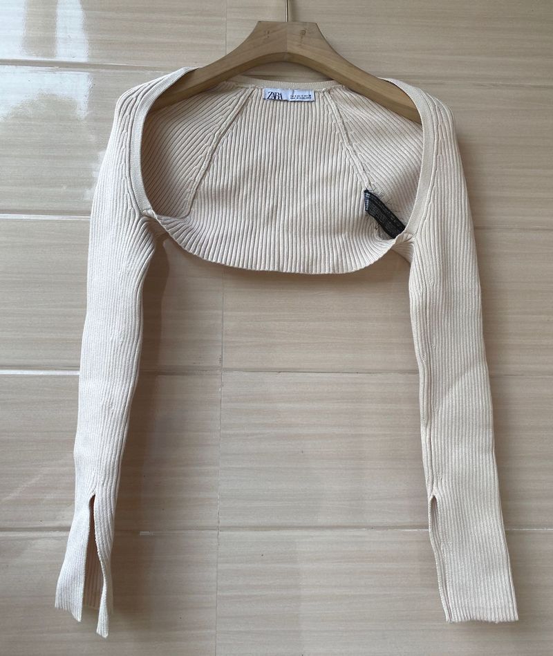🍑✨Zara Knit Bolero Top