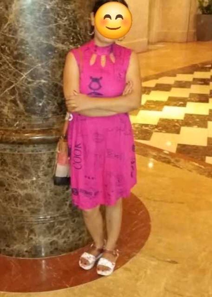 Pink Sleeveless Mini Dress