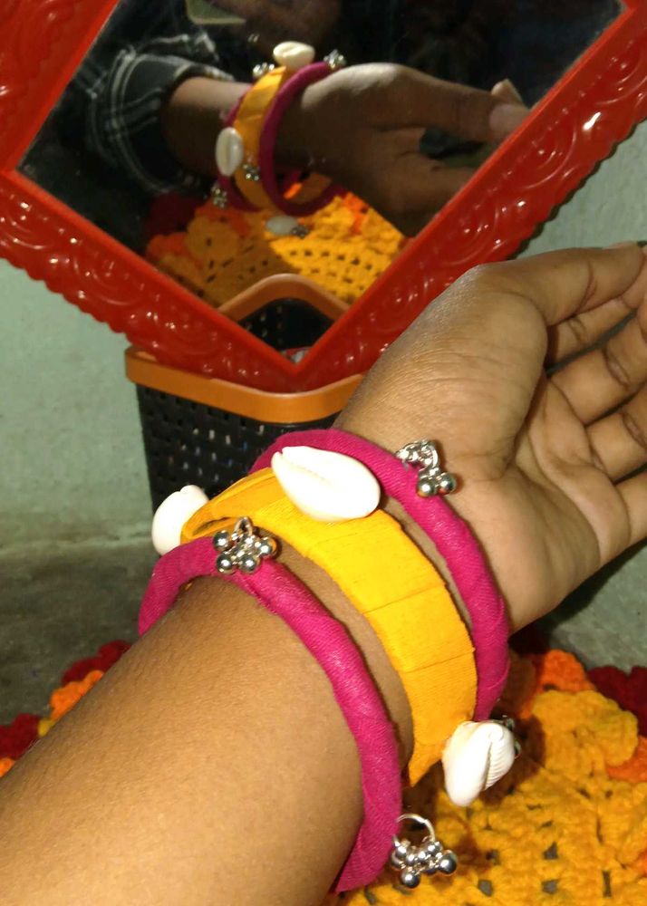 Handmade Fabric Bangle