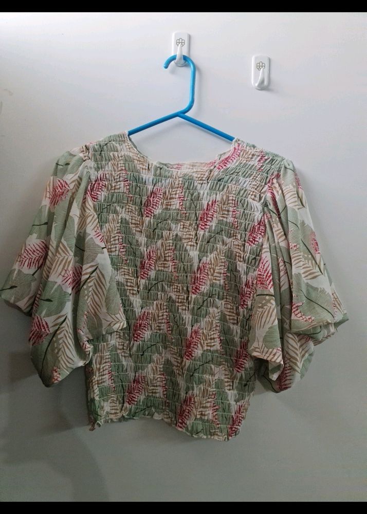 women balloon sleeves top