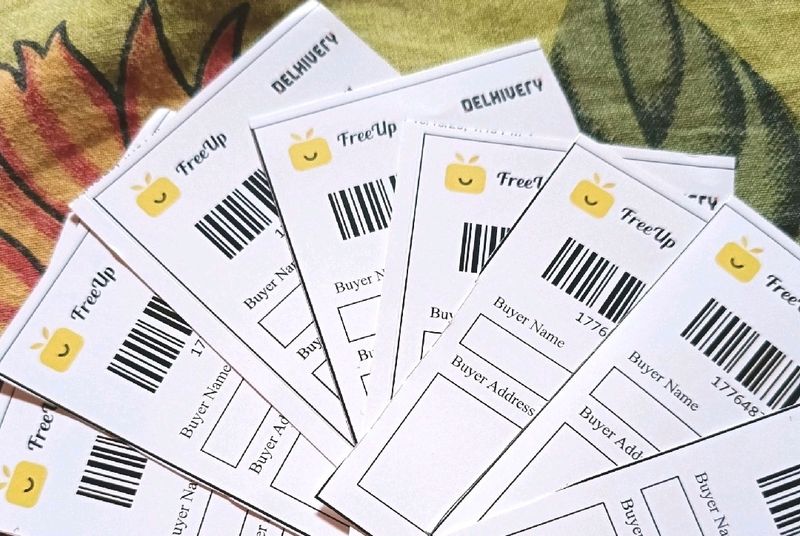 4 Shipping Labels+free 3 Oversized Bags