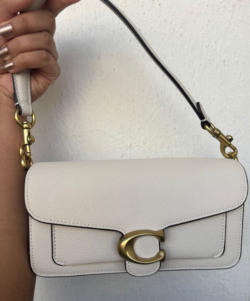 Coach Tabby 20 - Pebble White