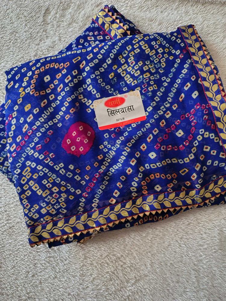 Georgette Bandhani Sarees