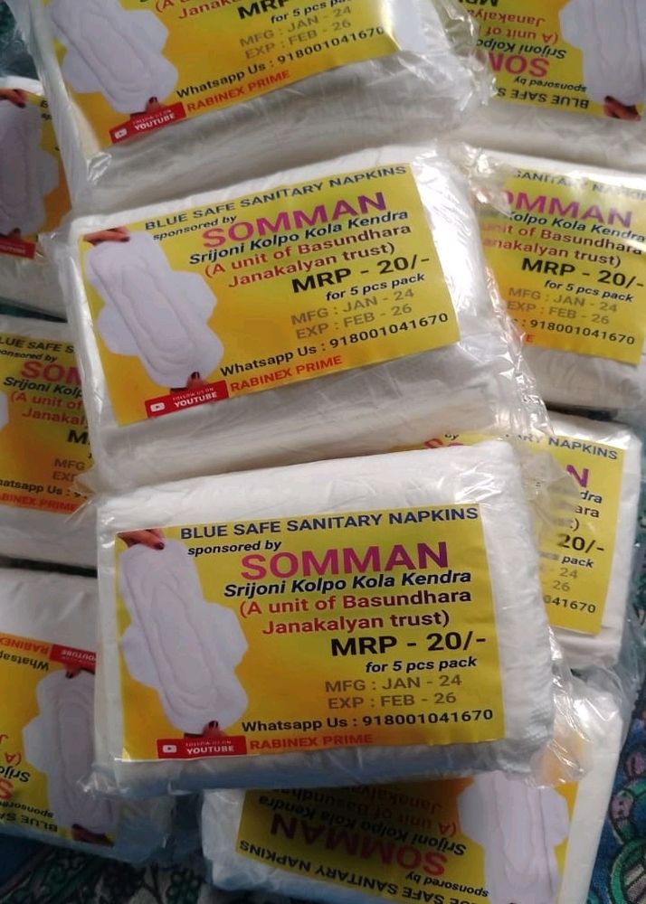 100 Pcs L Size Rabinex prime pads -