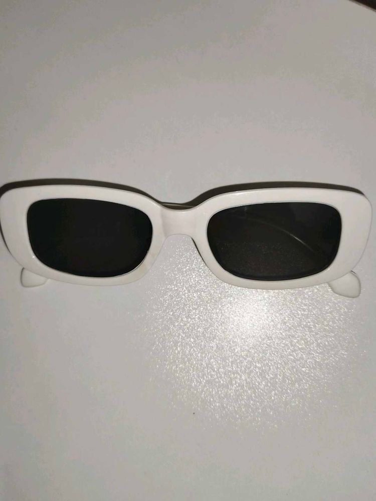 Retro White Sunglasses