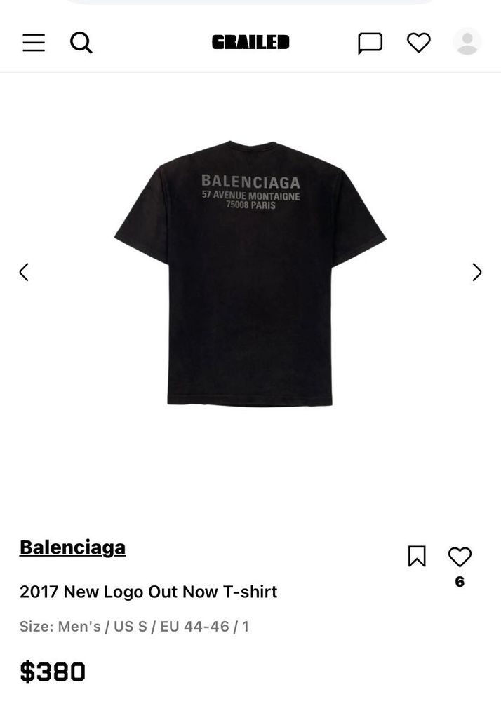 Balenciaga 57 Avenue paris
