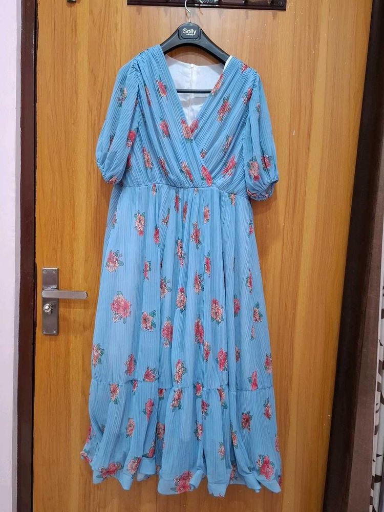Floral Print Midi Dress