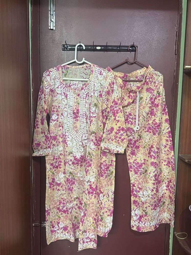 Floral Kurta Set