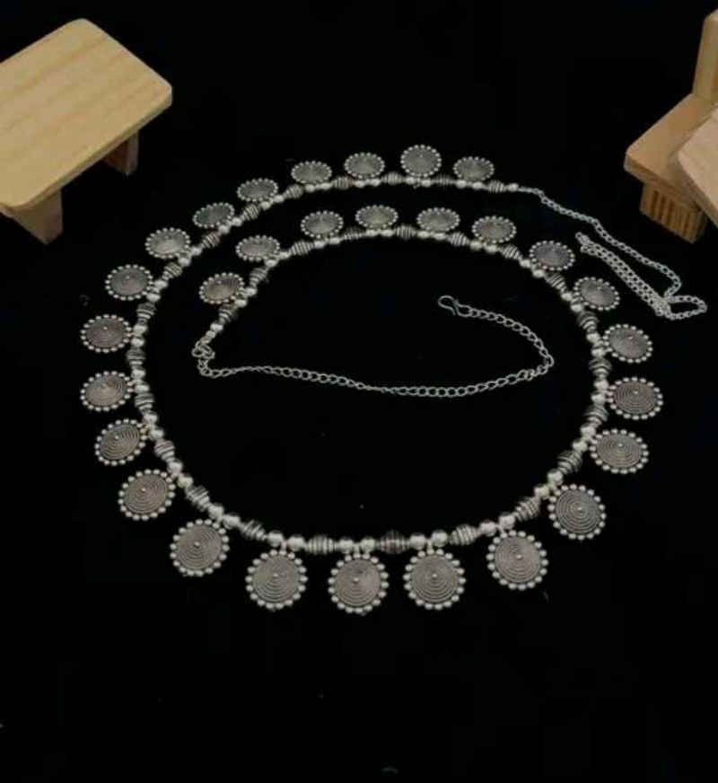 Silver Tone Kamarbandh