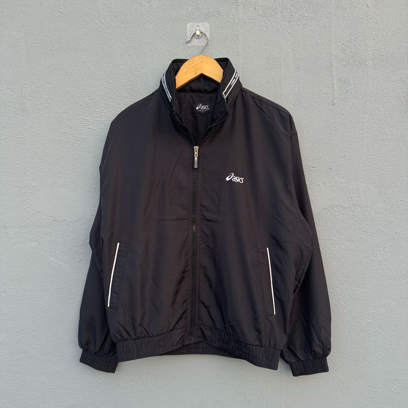 Asics Black Windbreaker Jacket