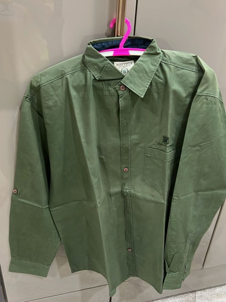Olive Green Shirt