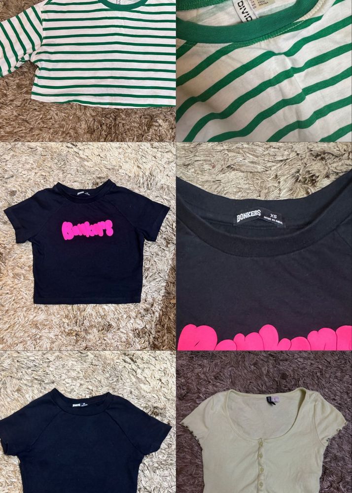 Combo Crop Tee