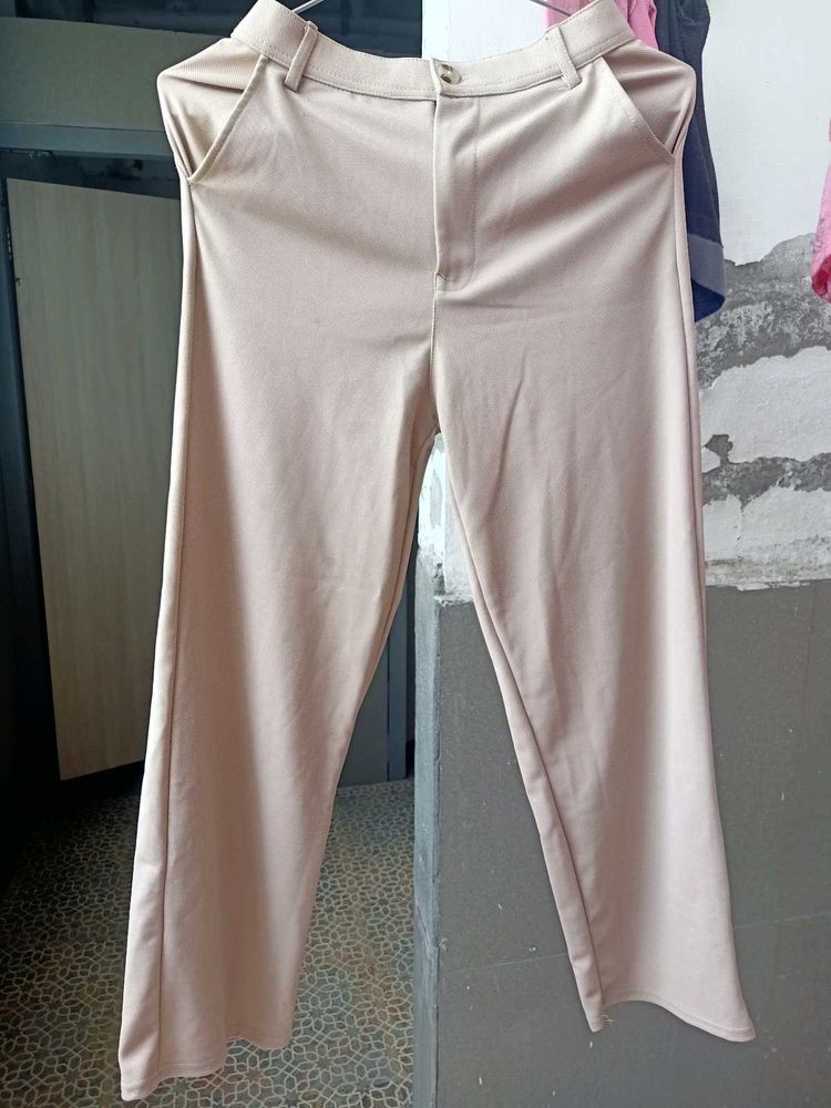 Korean Beige Trouser