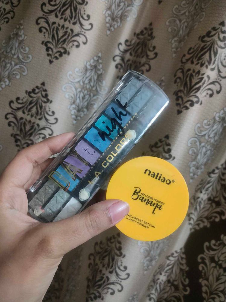 Combo Of Eyeshadow Palette n Loose Powder