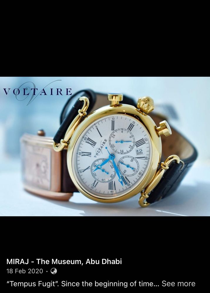 Vintage Voltaire Watch From Abu Dhabi