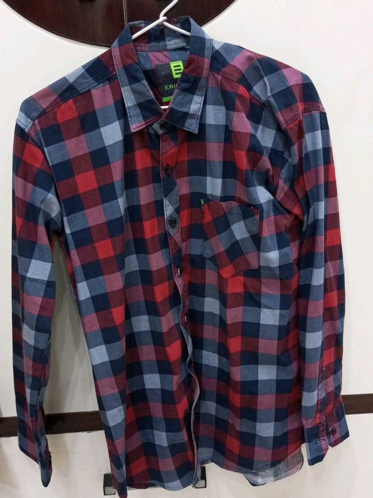 Men's Checked Casual Shirt