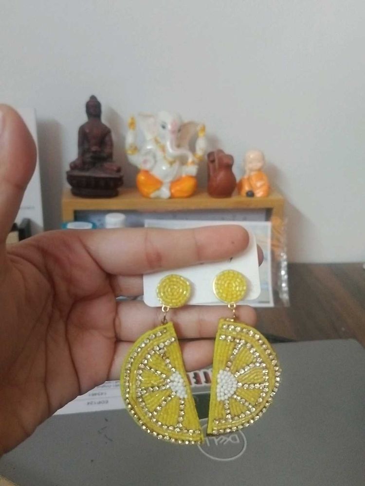 Lemon Earrings
