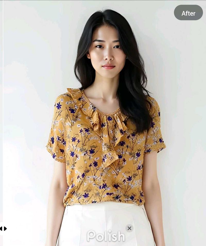 New With Tag Korean Purple Floral Blouson