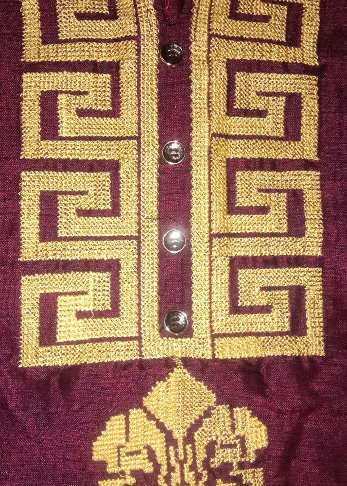 Dark Maroon Kurti