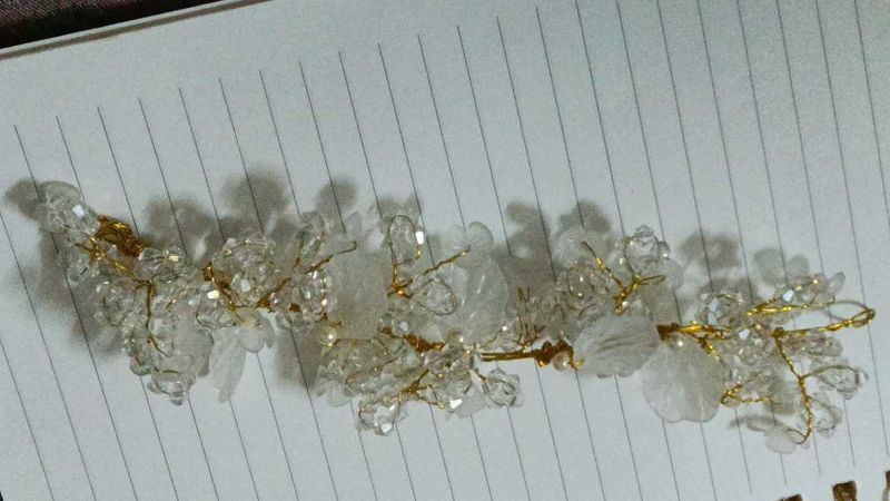 Crystal Floral Hair Accessory