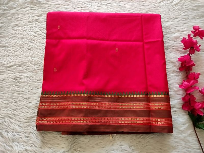 Women Red Silk Saree