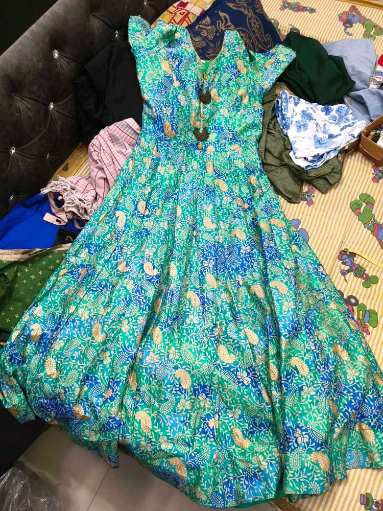 Boho Chic Paisley Maxi Dress/Or Fansy Gown