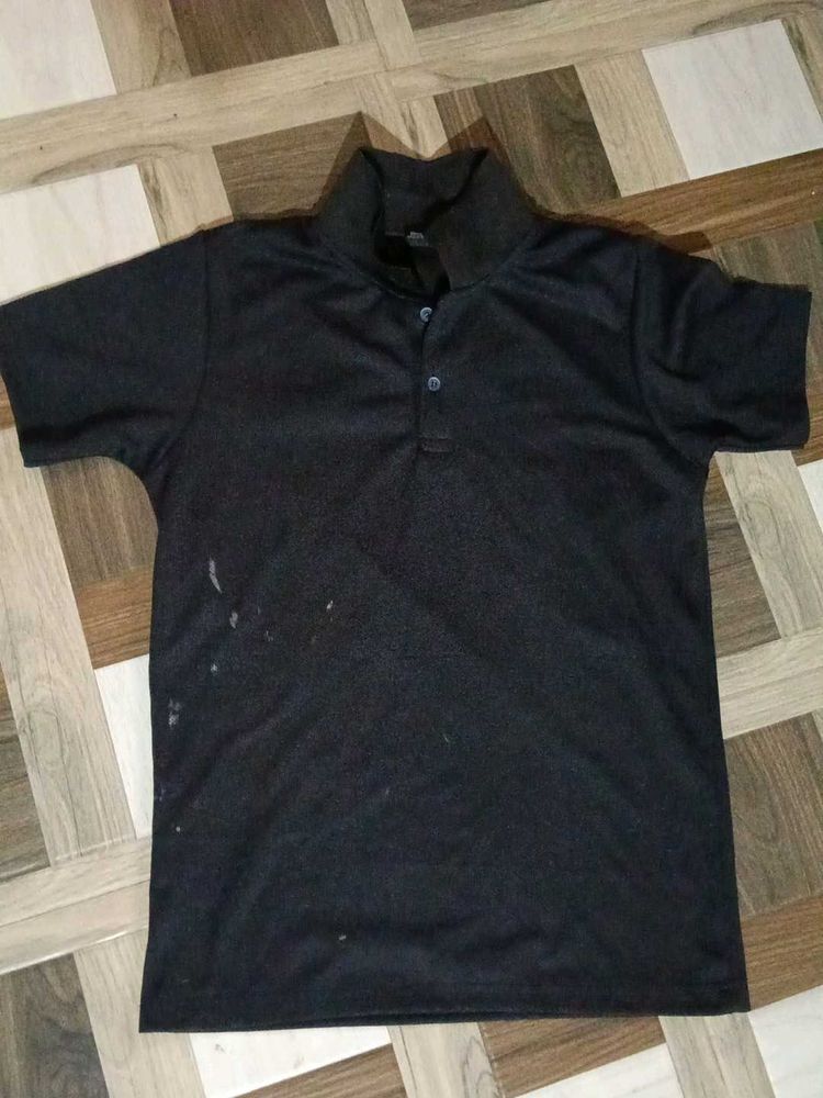 Men&#39;s Black Polo Shirt