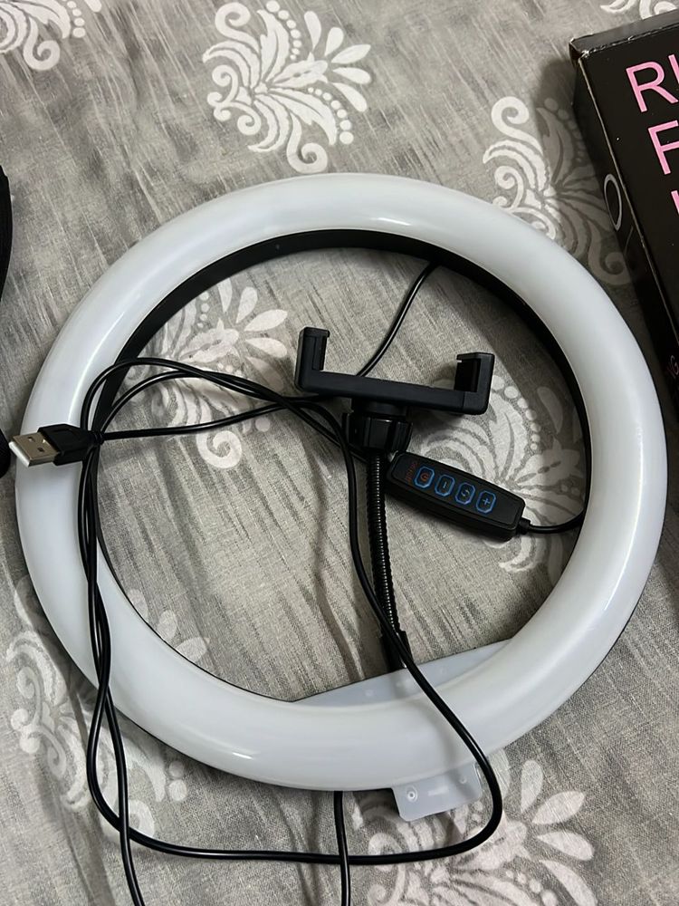 Ring Light with Phone Holder