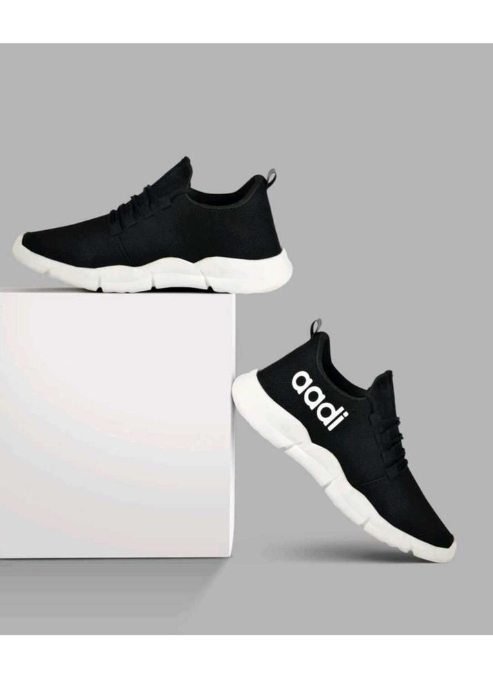 Aadi Black Casual Shoes