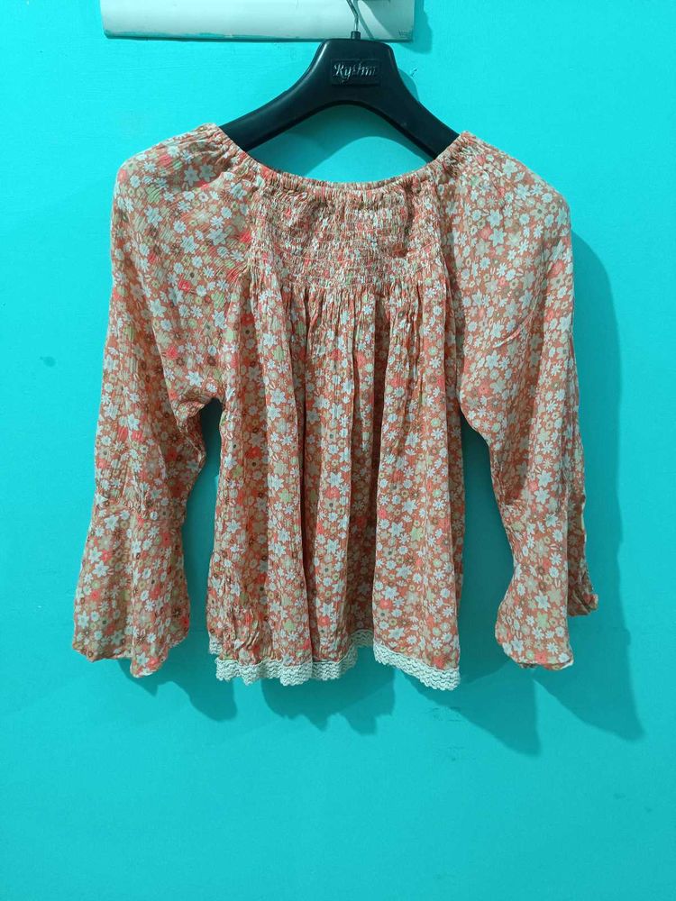 Floral Print Top