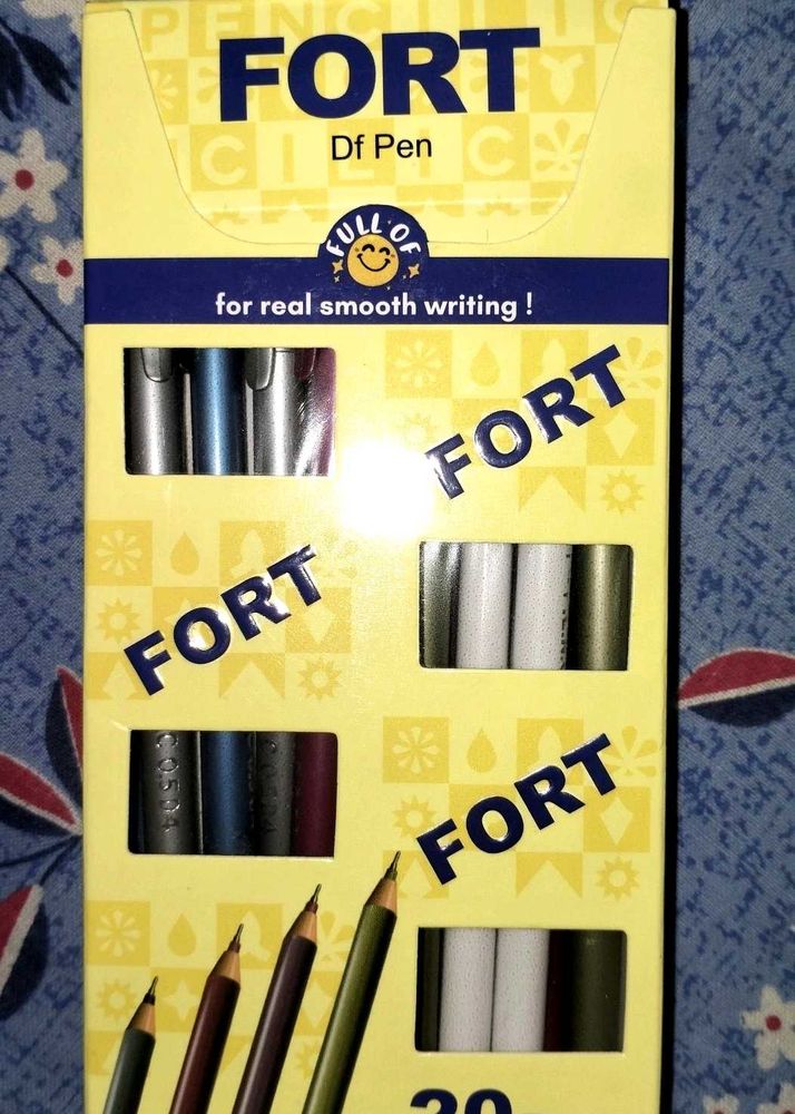 20 Pice Bule Colour Ball Pen
