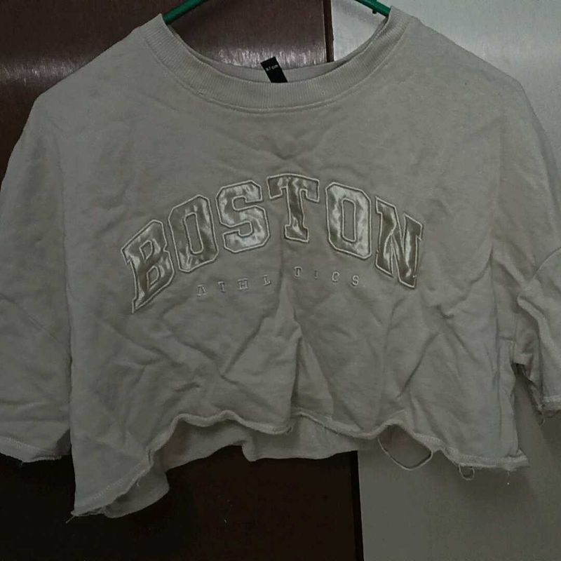 Boston Cropped Tee