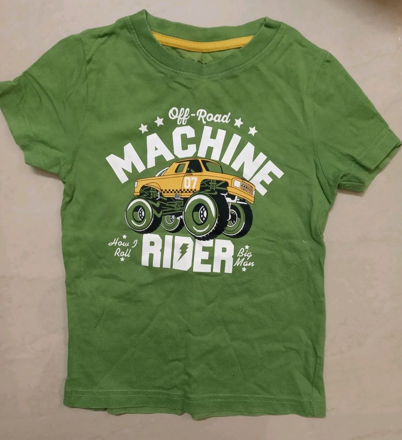 Green Tshirt For Kids
