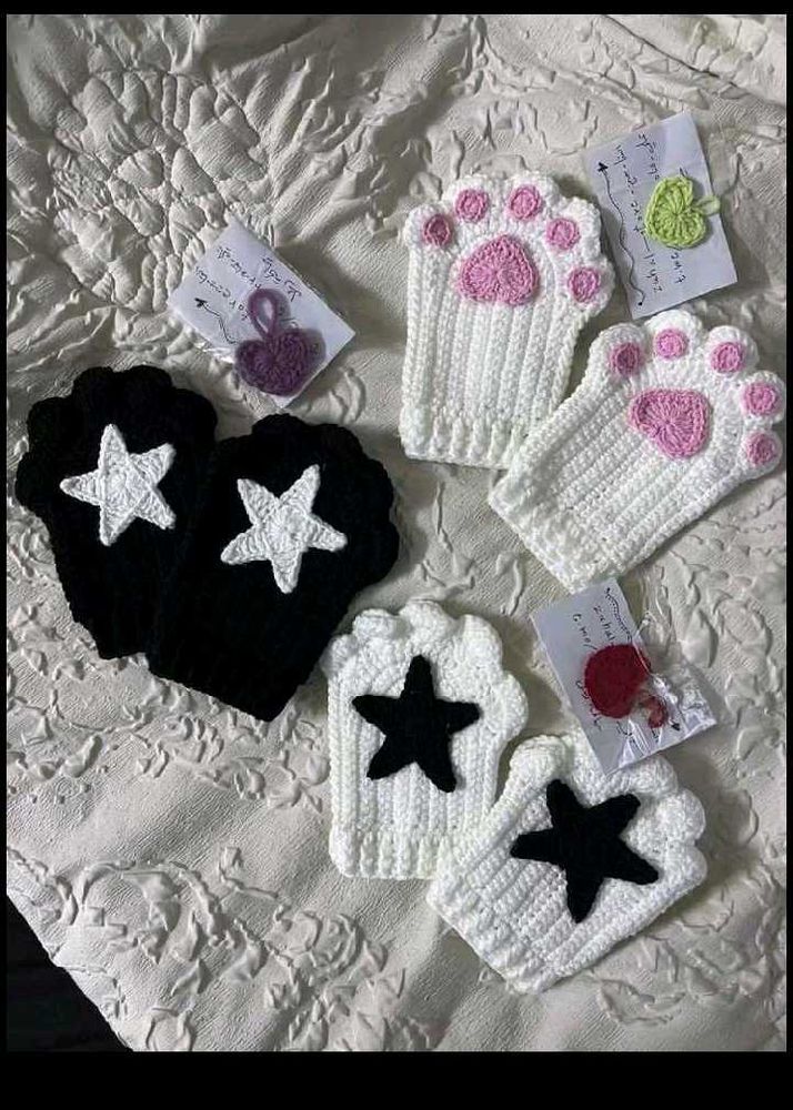 Handmade Crochet Gloves