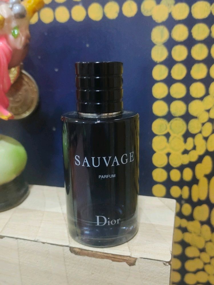 Empty Bottle Of Dior Sauvage