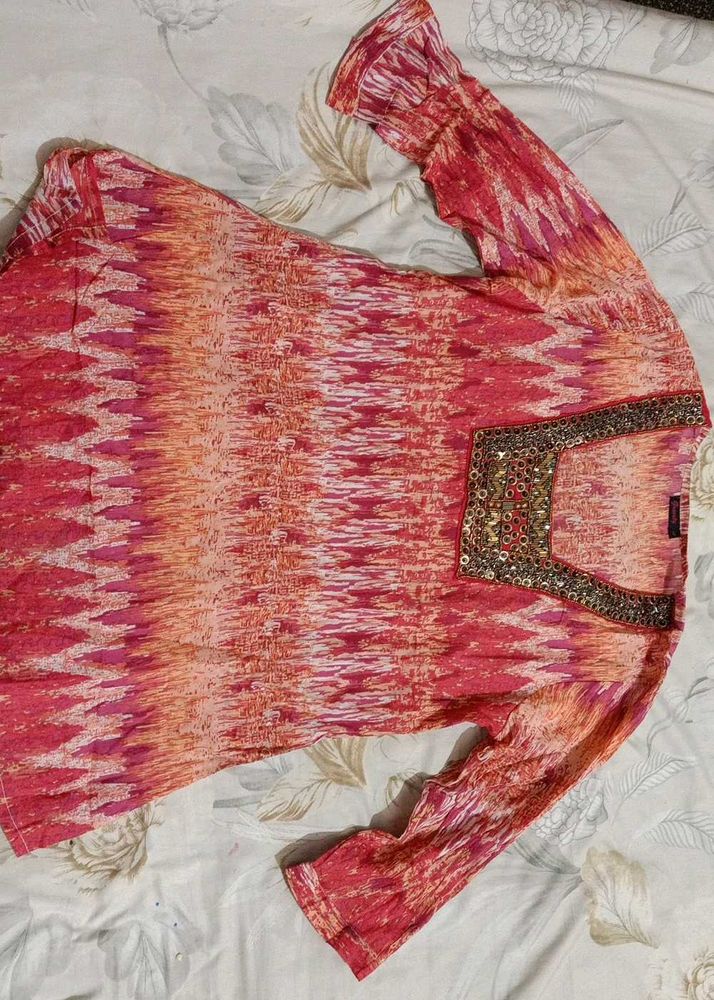 Short Kurti In Boho Style
