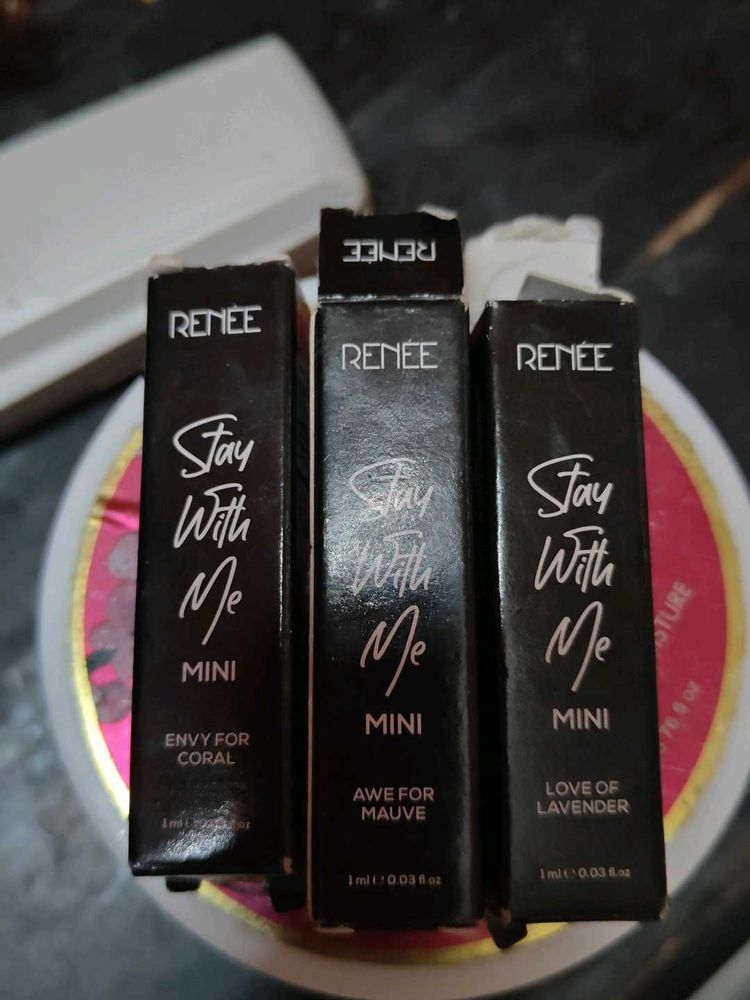 Renee Miniature Lip Color Combo Of 3
