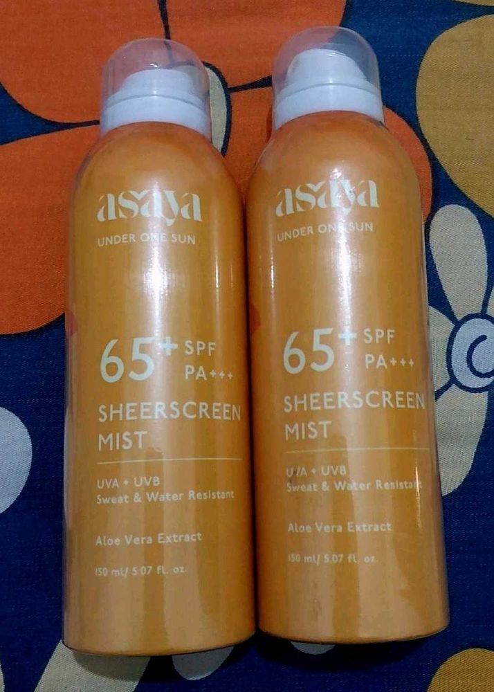 Asaya Sunscreen Spray 150ml